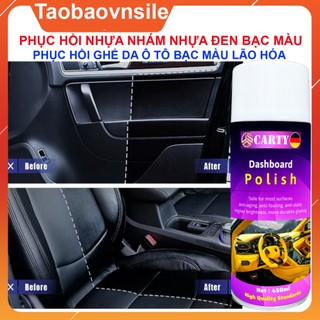 [LOẠI TỐT]Chai xịt dưỡng nhựa nhám ,phục hồi nhựa làm mới đồ da, chống lão hóa - Dung Tích 450 ML - MACA COMPANY