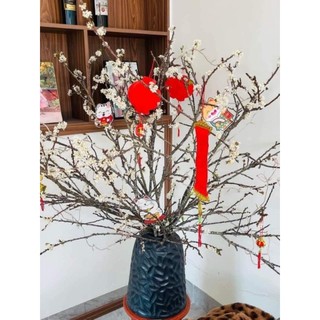 Bình cắm hoa dáng Chuông đen Bát Tràng size 35 và 28cm, lọ cắm sen, tuyết mai, cắm cành