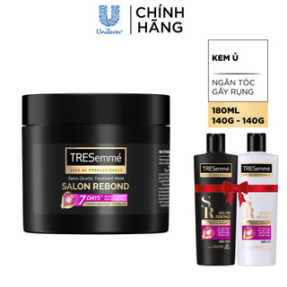  Kem Ủ Tresemmé Salon Rebond Công Nghệ Phối Hợp Strength KERAPLEXTM Ngăn Gãy Rụng 180ml