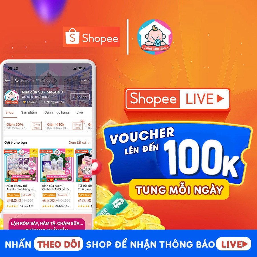 Set 5 Khăn sữa xô 6 lớp cao cấp thấm hút mềm mại cho bé sơ sinh Nhà của Su