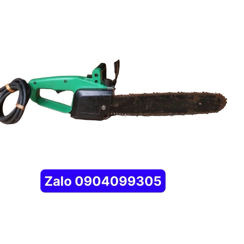 Cưa xích Hitachi xài điện 100 volt