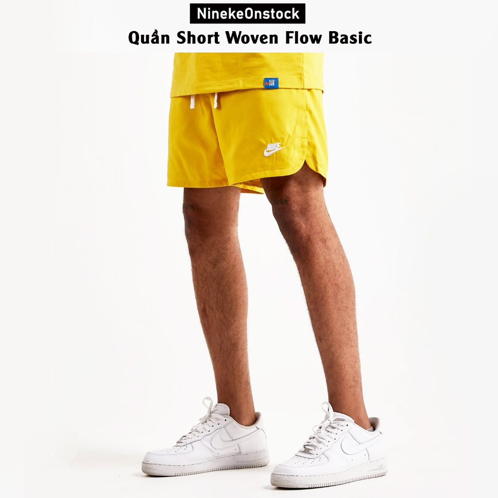 NinekeOnstock - Quần Short Nam Nike Club Woven Flow - Vàng