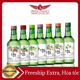 (Phú Nhuận) Soju Hàn Quốc DAMSO Sochu Hàn Quốc 10 vị
