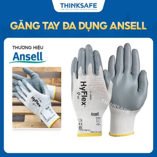 Găng tay đa dụng Hyflex 11-800 phủ Nitrile, ôm khít tay, chống dầu mỡ, thao tác cơ khí dụng cụ đa năng - THINKSAFE