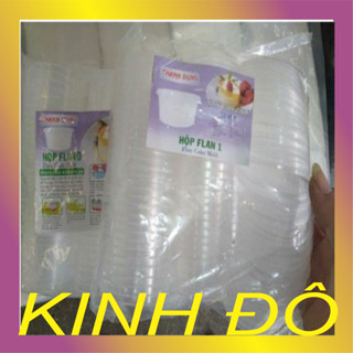 Hũ bánh flan Thanh Dung đủ kích cỡ  ( 50 hủ ) - Hủ làm bánh flan, Caramen có nắp CAO CẤP chịu nhiệt an toàn