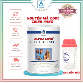 Sữa non Alpha Lipid Lifeline 450g từ New Zealand TPCN360 Hàng sịn