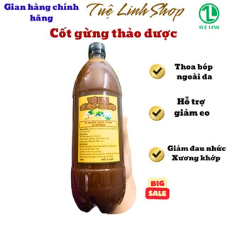 Cốt gừng thảo dược 1lit handmade