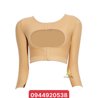 Áo gen định hình bắp tay lưng, dùng được cả sau khi nâng ngực , Áo gen nịt định hình tay lưng nách sau hút mỡ, nâng ngực