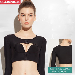 Áo gen định hình bắp tay lưng, dùng được cả sau khi nâng ngực , Áo gen nịt định hình tay lưng nách sau hút mỡ, nâng ngực