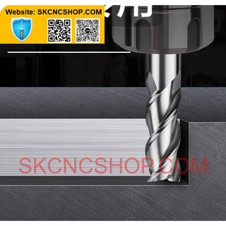 Dao CNC phay nhôm - 3 me xoắn - 3mm 4mm 5mm 6mm 7mm 8mm 10mm 12mm - SK CNC SHOP