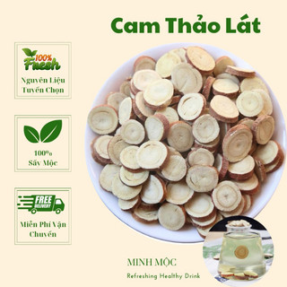 Cam thảo lát tròn, cam thảo lát dài sạch thơm