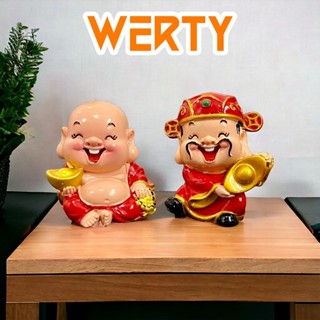 Thần tài mini ông địa mini trang trí bàn thờ mini bàn làm việc văn phòng cầu tài lộc may mắn