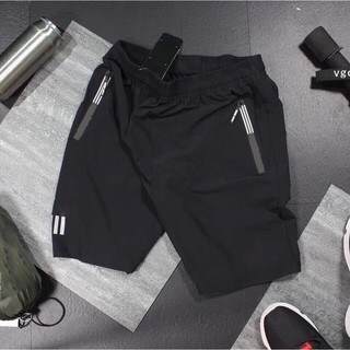 Quần đùi thể thao nam vải gióco giãn