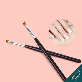 Cọ đầu móng trắng cán gỗ ( cọ pen )