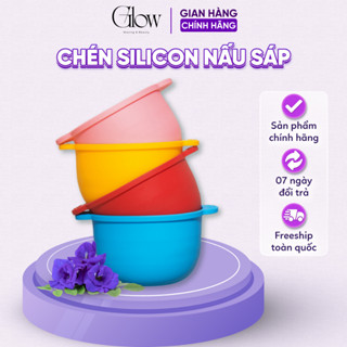  Chén Silicon Nấu Sáp Wax Lông GlowWaxing Chống Dính Dễ Vệ Sinh Dẻo Dai CHE TÊN - 1015 