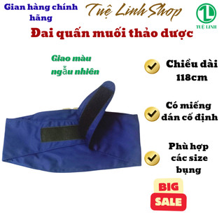 Đai quấn muối thảo dược (Giao màu ngẫu nhiên) cho mẹ bầu sau sinh