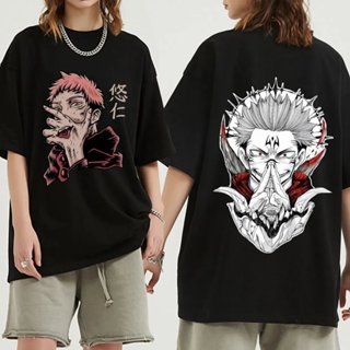 [ cotton 100%_ siêu rẻ ] Áo Thun In Hình anime Jujutsu Kaisen - Gojo Satoru Nam Nữ Đủ Size