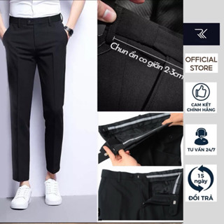 Quần Tây Nam Tăng Cạp Chun, Tăng Chỉnh Cạp, Phom dáng hàn quốc, đường may đẹp