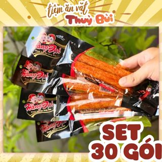  Bịch 30 Gói Snack Song Sinh Chua Cay Snack Anh Em Song Sinh Hằng Đại Que Cay Tuổi Thơ 