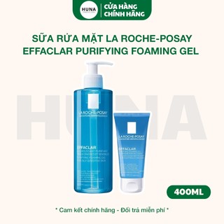 Sữa rửa mặt La Roche-Posay Effaclar Purifying Foaming Gel 400ml