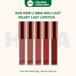 Son kem lì Bbia màu Last Velvet last lipstick chính hãng