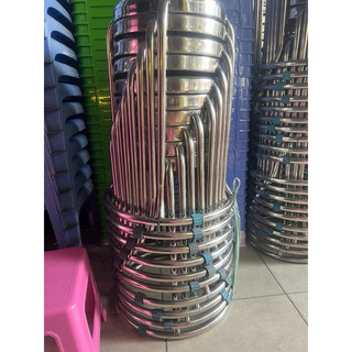 ghế inox combo 10 cái (ship hoả tốc)