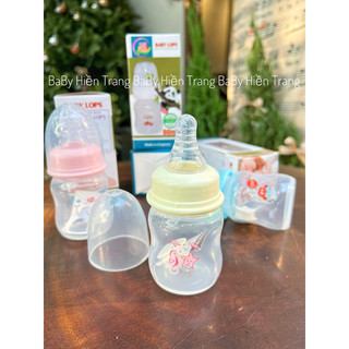 Bình sữa Baby Lops cho bé sơ sinh, dung tích 60ml 140ml 250ml - chống sặc an toàn cho bé, có vạch chia tiện lợi