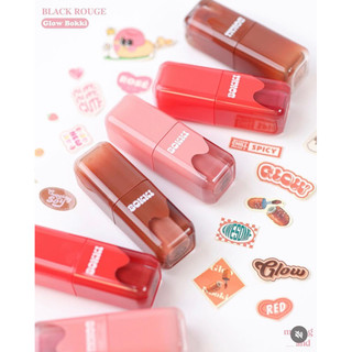 Son Tint Bóng Black Rouge Glow Bokki Tint lâu trôi