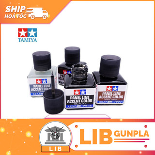 Dụng cụ lắp mô hình Lọ dung dịch kẻ lằn nhiều màu Tamiya Panel Line Accent Color