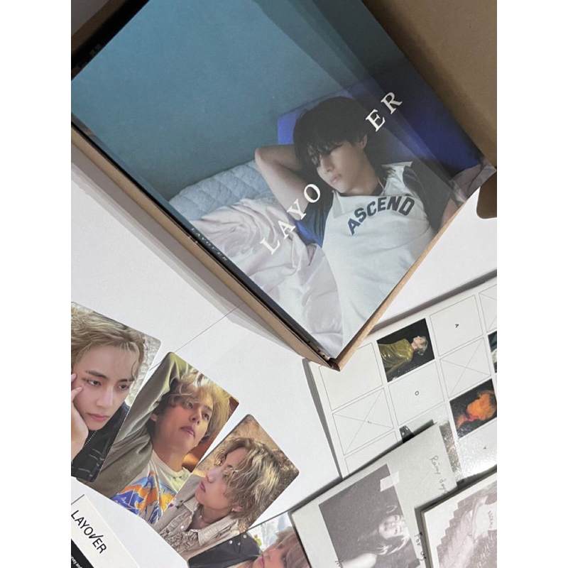 Album BTS V Taehyung Layover K.D - KPOP SHOP Nguyên Seal