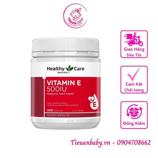 Viên uống VitaminE úc 500IU Healthycare