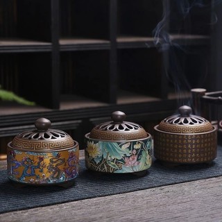 Lư xông trầm hương lư đốt trầm gốm tử sa