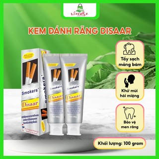 Kem đánh răng cho người hút thuốc lá Disaar