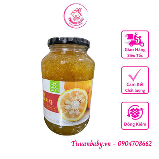Chính hãng mật ong chanh đào hàn quốc hũ 1kg