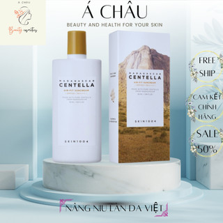  Kem chống nắng Skin 1004 SPF50+ PA++++ 50ml Madagascar Centella chiết xuất rau má