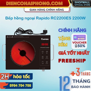 Bếp hồng ngoại đơn Rapido RC2200ES
