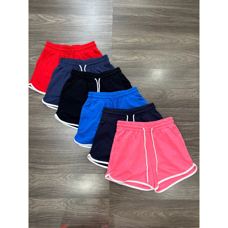 BEUCLOSET - Quần short mặc nhà thun da cá