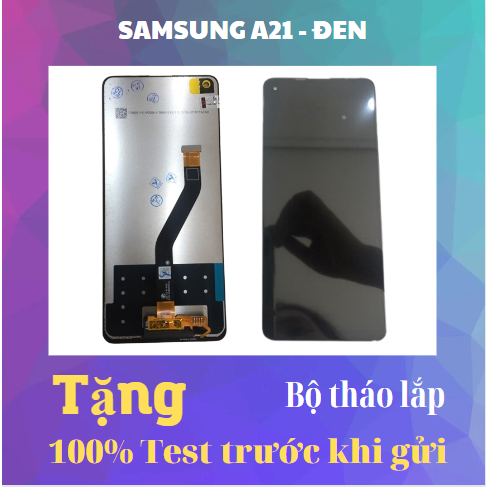 Màn hình samsung A21 Full bộ new zin màn cảm ứng thay thế tương thích samsung a21 xịn