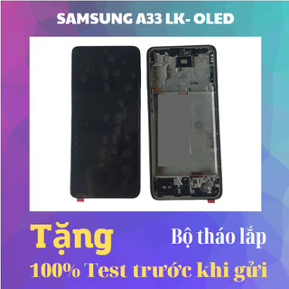 Màn hình samsung a33 a336 liền khung màn thay thế samsung a33 a336 liền khung oled có bảo hành mới 100% tặng bộ sửa
