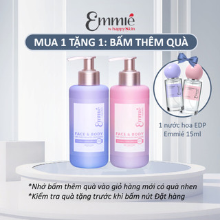 [MUA 1 TẶNG 1 - BẤM THÊM QUÀ][MỚI 10% Niacinamide] 1 Kem Dưỡng Trắng Da Face and Body Emulsion Emmié by Happy Skin Emmie