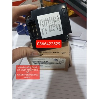 Rơ le nháy tổng 5 chân huyndai 24v xịn mobis  HMC 5H cho 3t5, hd500,hd65,hd72,hd99, caoty