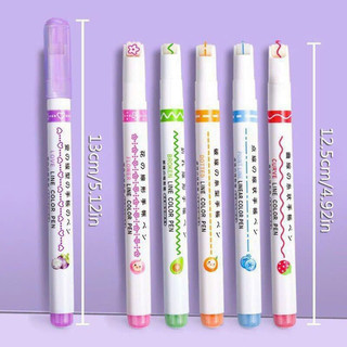 Set 6 bút nhớ dòng hoạ tiết