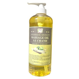 1 Lít Dầu Massage Body Tinh Dầu Sả Chanh Thiên nhiên 100% dùng cho mọi loại da