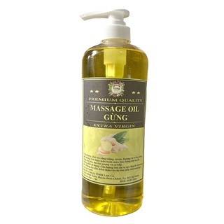 1 Lít Dầu Massage Body Tinh Dầu Gừng Thiên nhiên 100% dùng cho mọi loại da