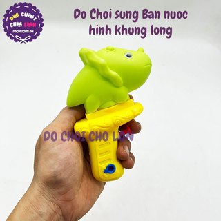 Đồ chơi súng bắn nước khủng long cho bé