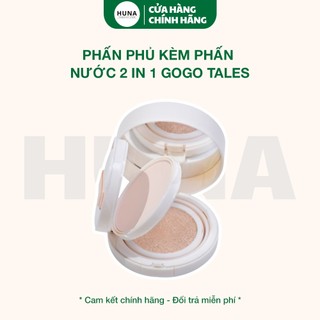 Phấn phủ kèm phấn nước 2 in 1 Gogo Tales