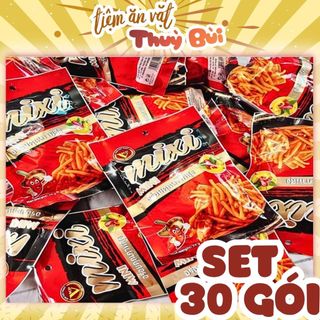  Bichj 30 Gói Bim MIXI Tăm Phô Mai Kim Việt Phát Snack Que Tăm Cay. đồ ăn vặt nội địa Tiệm ăn vặt Thuỳ Bùi 