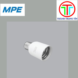Đui chuyển đổi E27 sang E40, Đui chuyển đổi E40 sang E27 cho đèn lec bulb chính hãng MPE bảo hành 12 tháng