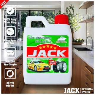 Dầu dưỡng bóng vỏ lốp xe chống rạn nứt jack 1,2 lít