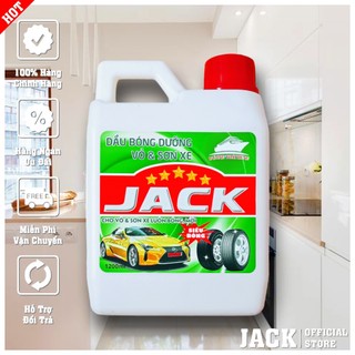 Dầu dưỡng bóng vỏ lốp xe chống rạn nứt jack 1200ml